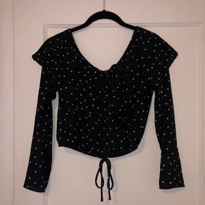 Fr the shoulder top with stars